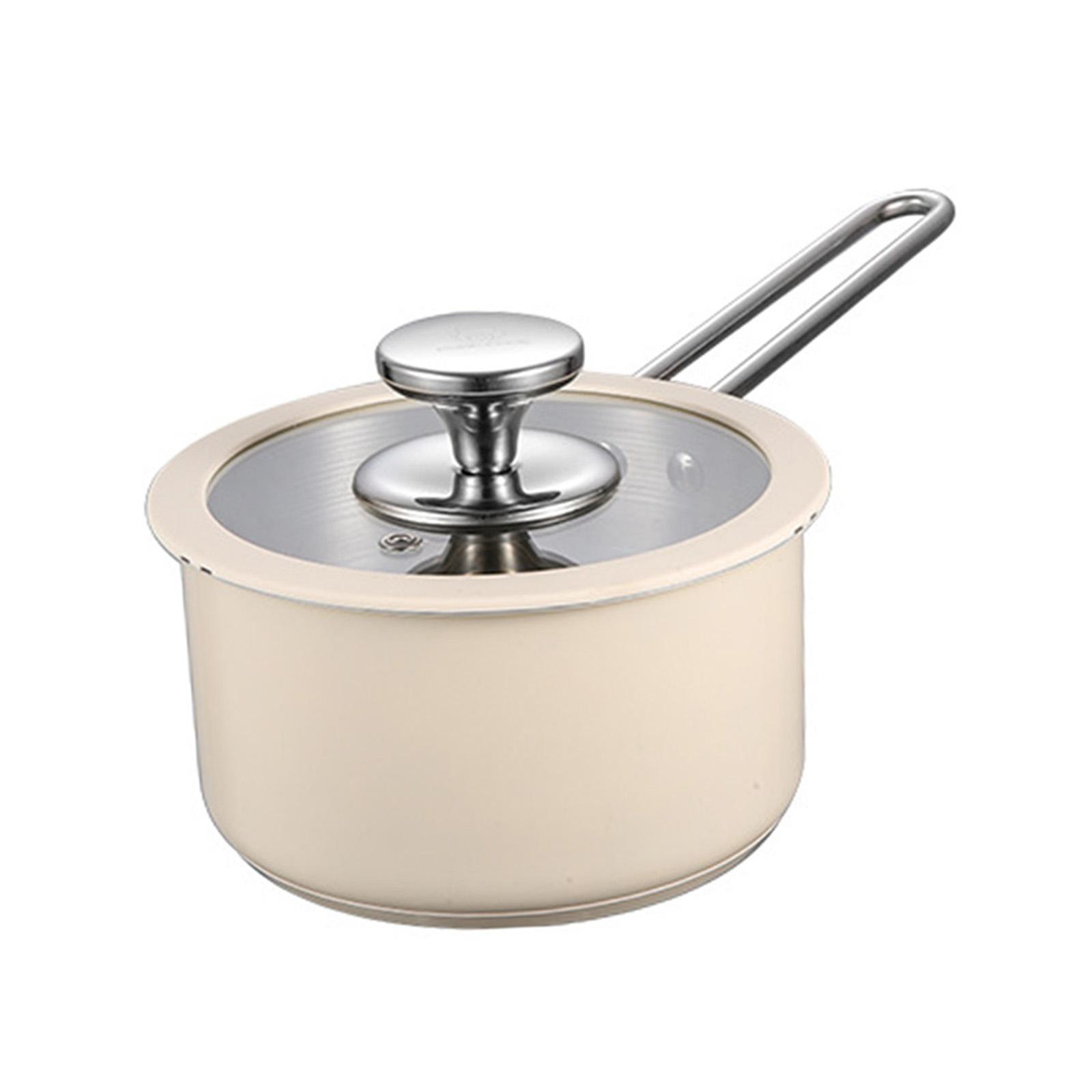 Milk Pan Small Saucepan Thicke - огляд і ціна Camping Cooking Noodles