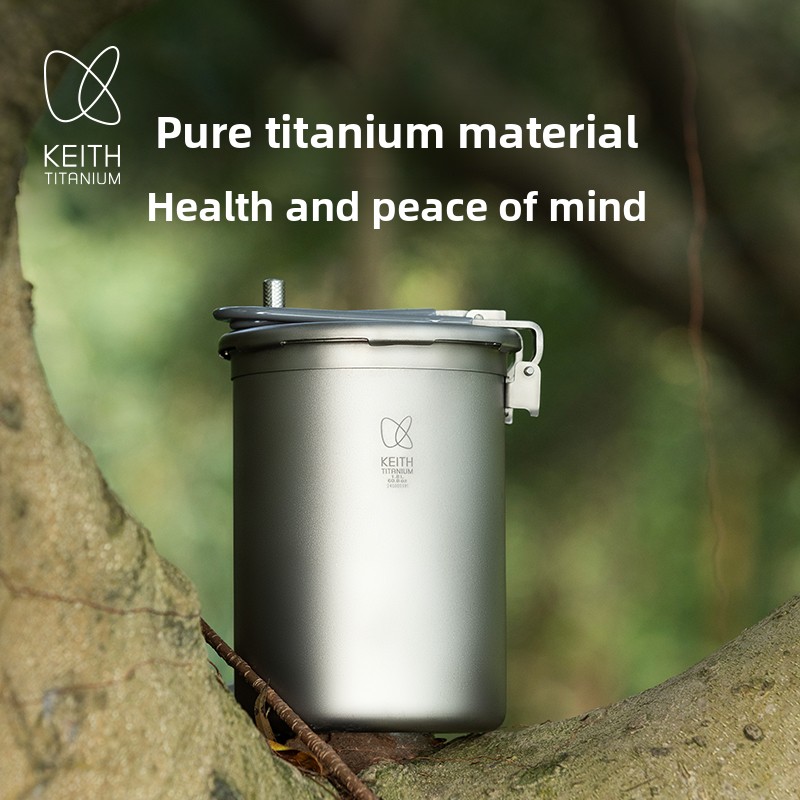 Keith Pure Titanium Outdoor Pr - огляд і ціна Camping Lightweight Cooking Pot