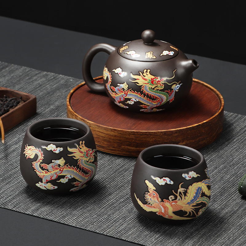 135-350ml Dragon Teapot Chines - огляд і ціна Camping Cooking Accessories