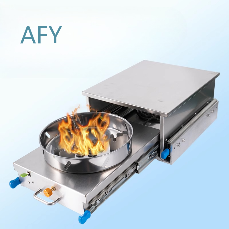 RV Gas Stove for Car Camper Va - огляд і ціна Van Camping Cooking