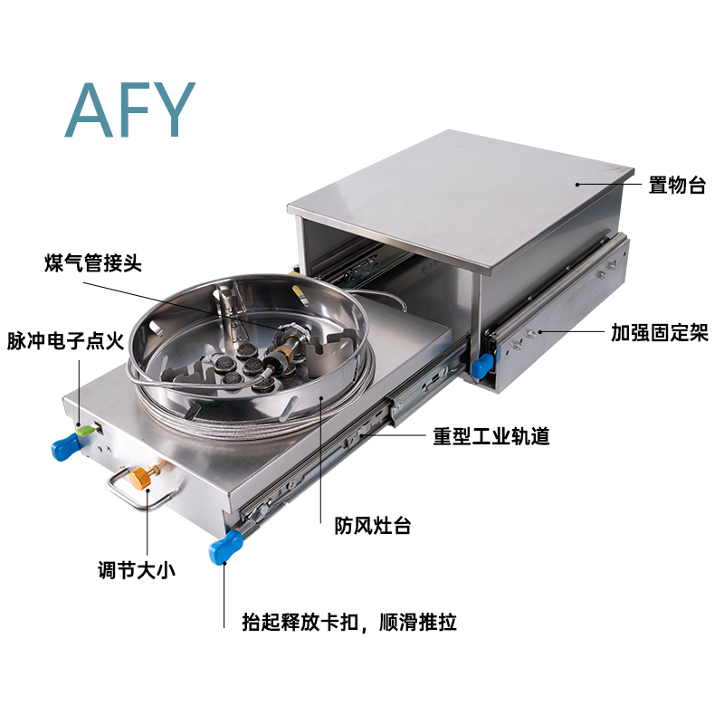 RV Gas Stove for Car Camper Va - огляд і ціна Van Camping Cooking