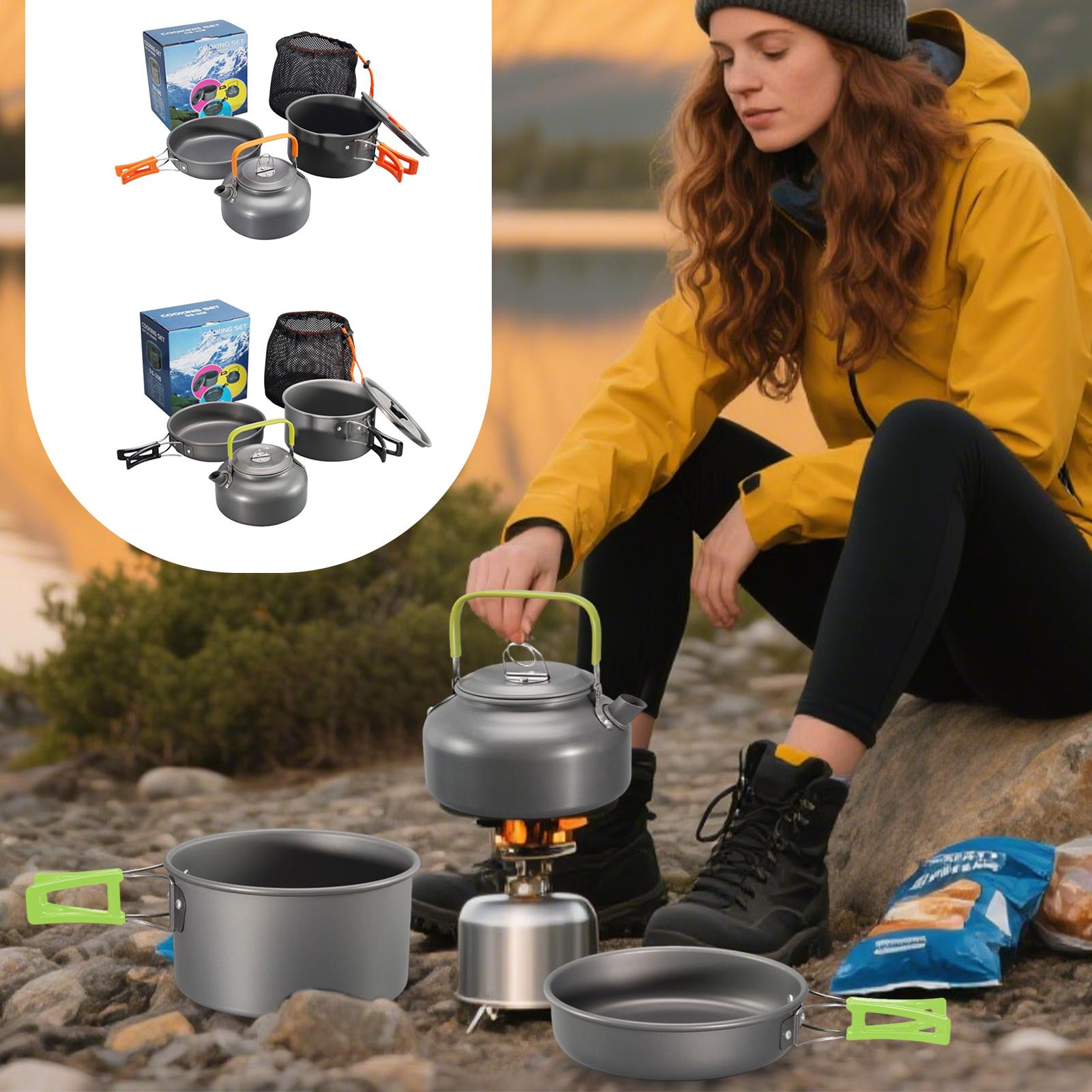 Camping Cookware Camping Cook  - огляд і ціна Camping Lightweight Cooking Pot