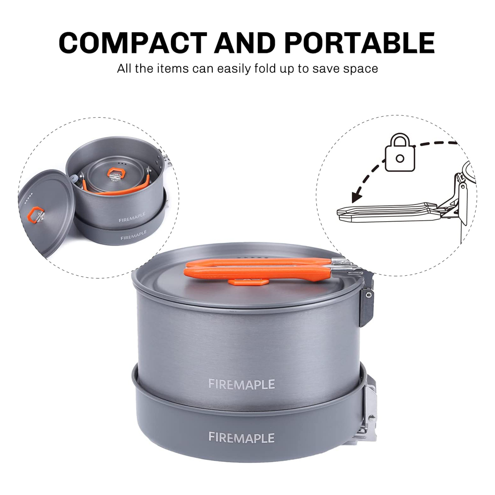 Fire Maple Camping Cookware Ut - огляд і ціна Camping Cooking Cylinder