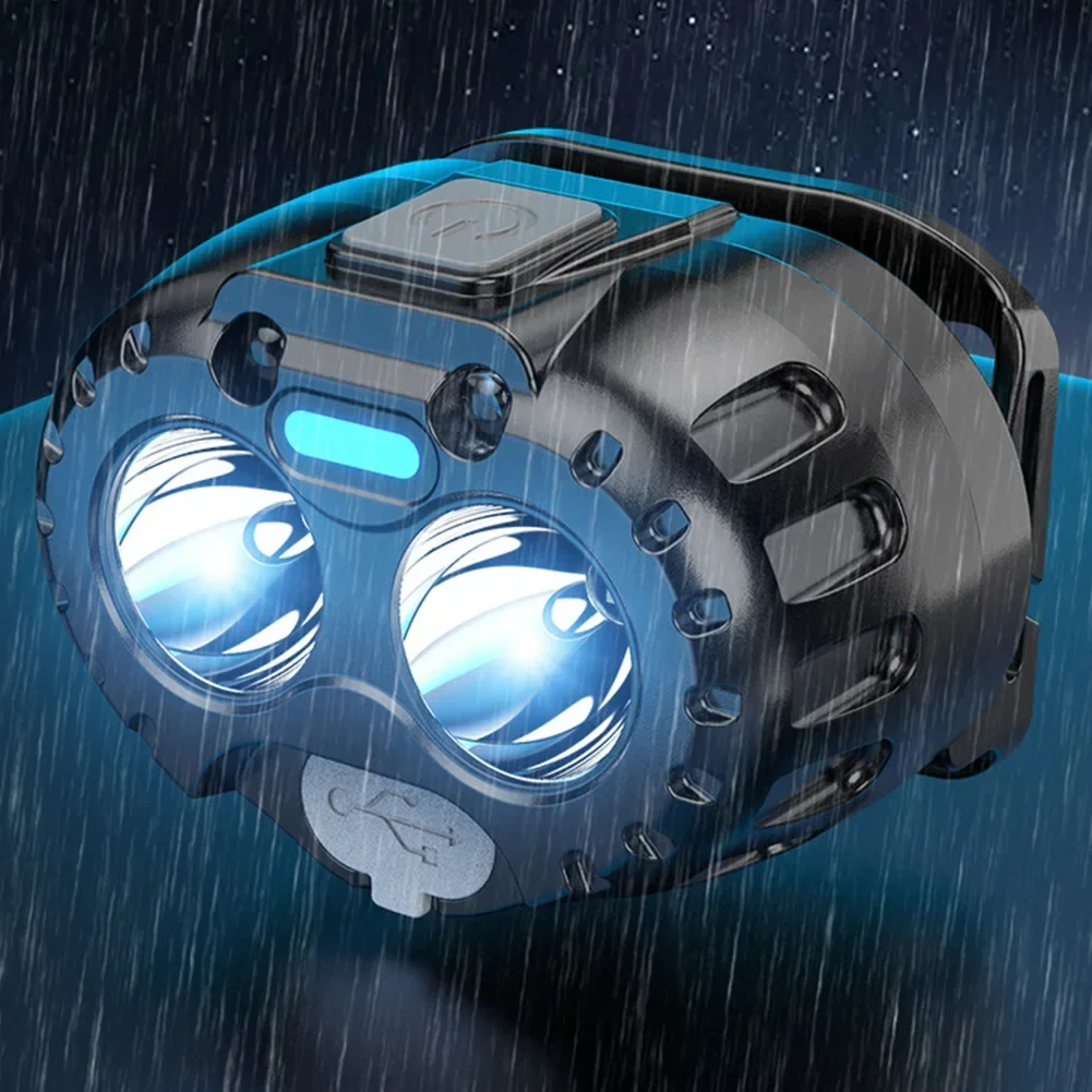 Powerful LED Headlamp IPX4 Wat - огляд і ціна Camping Cooking Fish