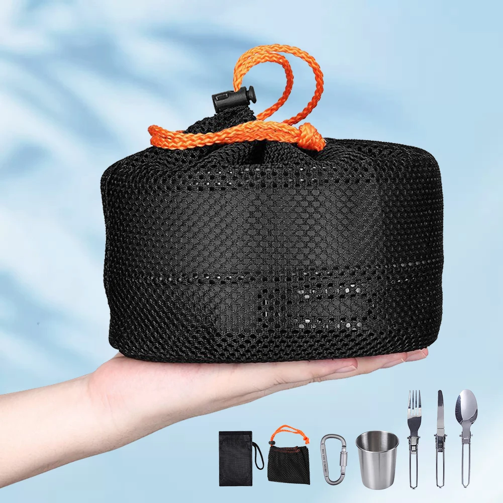 Camping Cookware Kit Kettle Po - огляд і ціна Camping Lightweight Cooking Pot