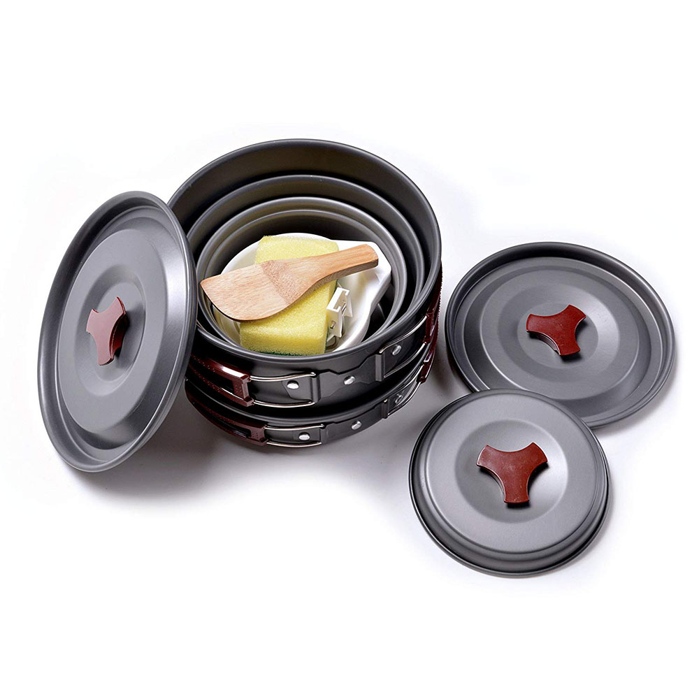 Outdoor Camping Cookware Kit N - огляд і ціна Camping Lightweight Cooking Pot