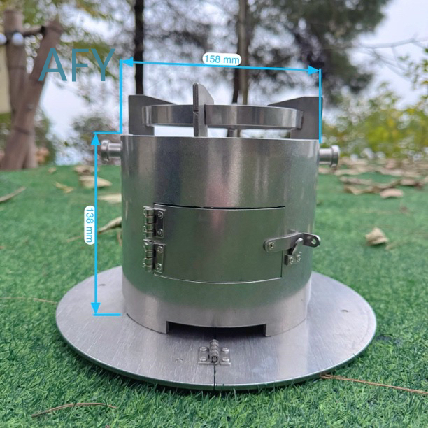 Portable Wood Gasifier Stove f - огляд і ціна Camping Cooking Hot Plate