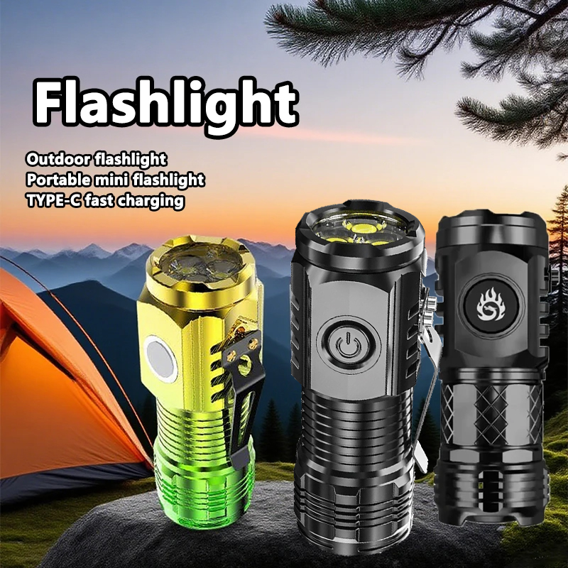Super Bright MINI LED Flashlig - огляд і ціна Camping Cooking Fish
