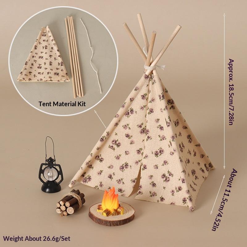 **1 Set 1/12 Doll House Outdoo - огляд і ціна Camping Cooking Accessories Set