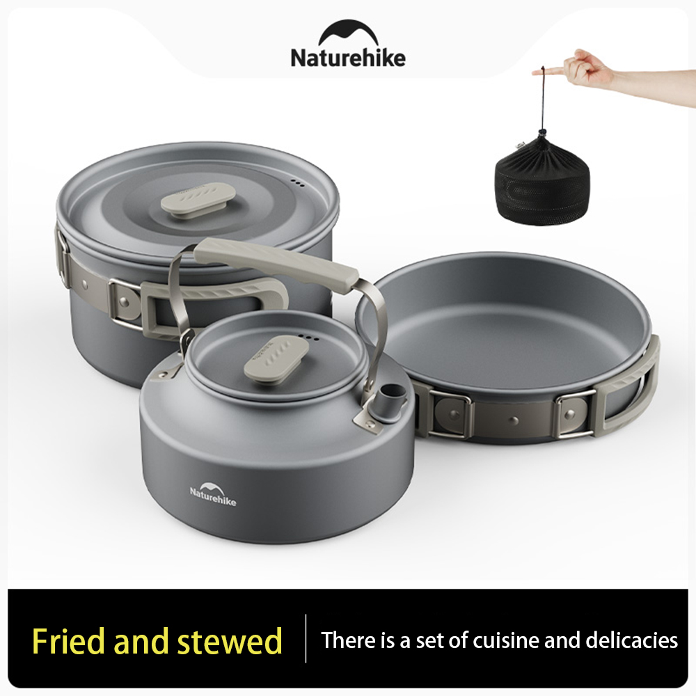 Naturehike Outdoor Pot Set,Cam - огляд і ціна Camping Cooking Pot