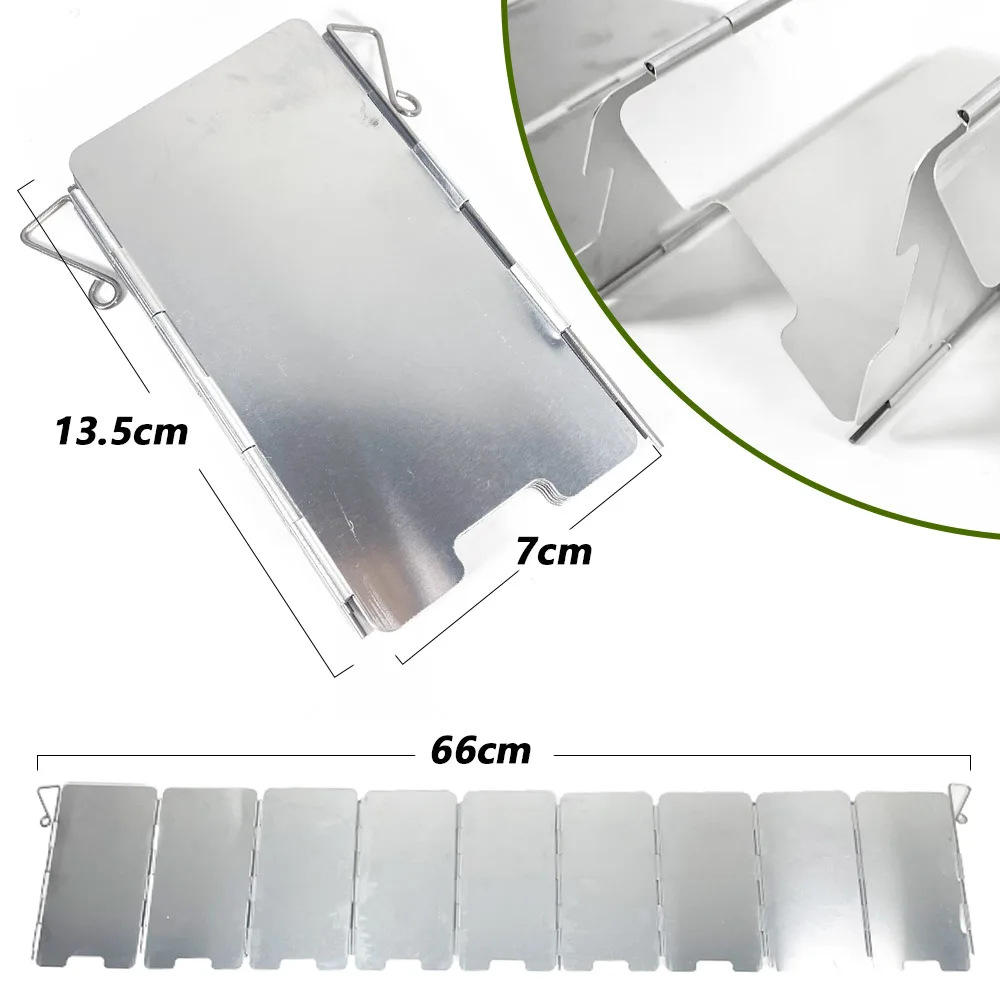 9 Plates Foldable Gas Stove Wi - огляд і ціна Camping Cooking Multi Tool