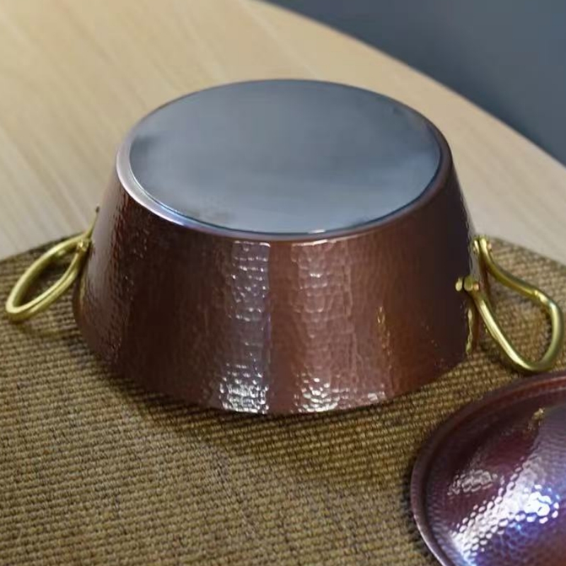 Handcrafted Vintage Copper Pot - огляд і ціна Camping Cooking Pot
