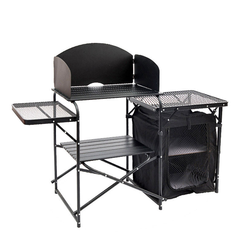 Factory Wholesale Portable Out - огляд і ціна Camping Cooking Table With Windshield