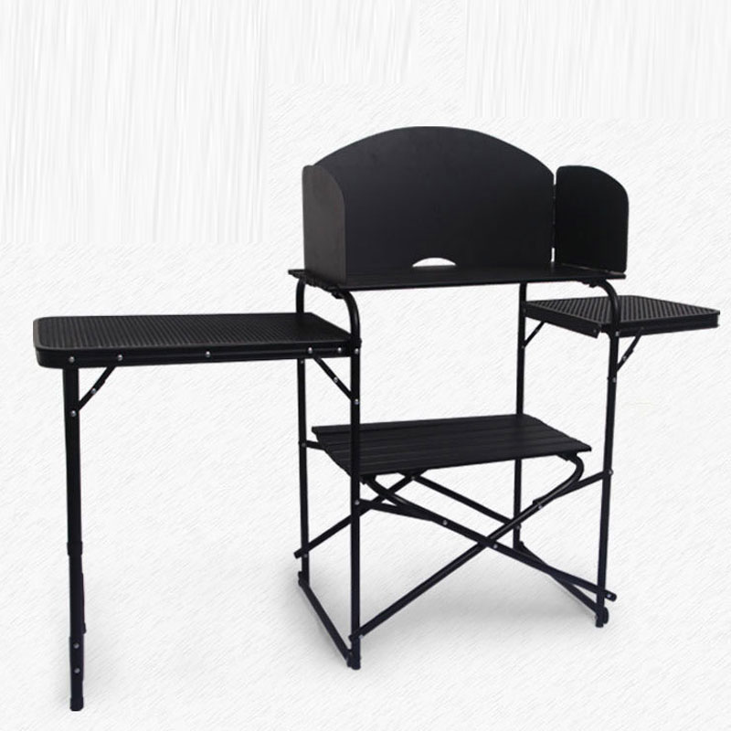 Factory Wholesale Portable Out - огляд і ціна Camping Cooking Table With Windshield