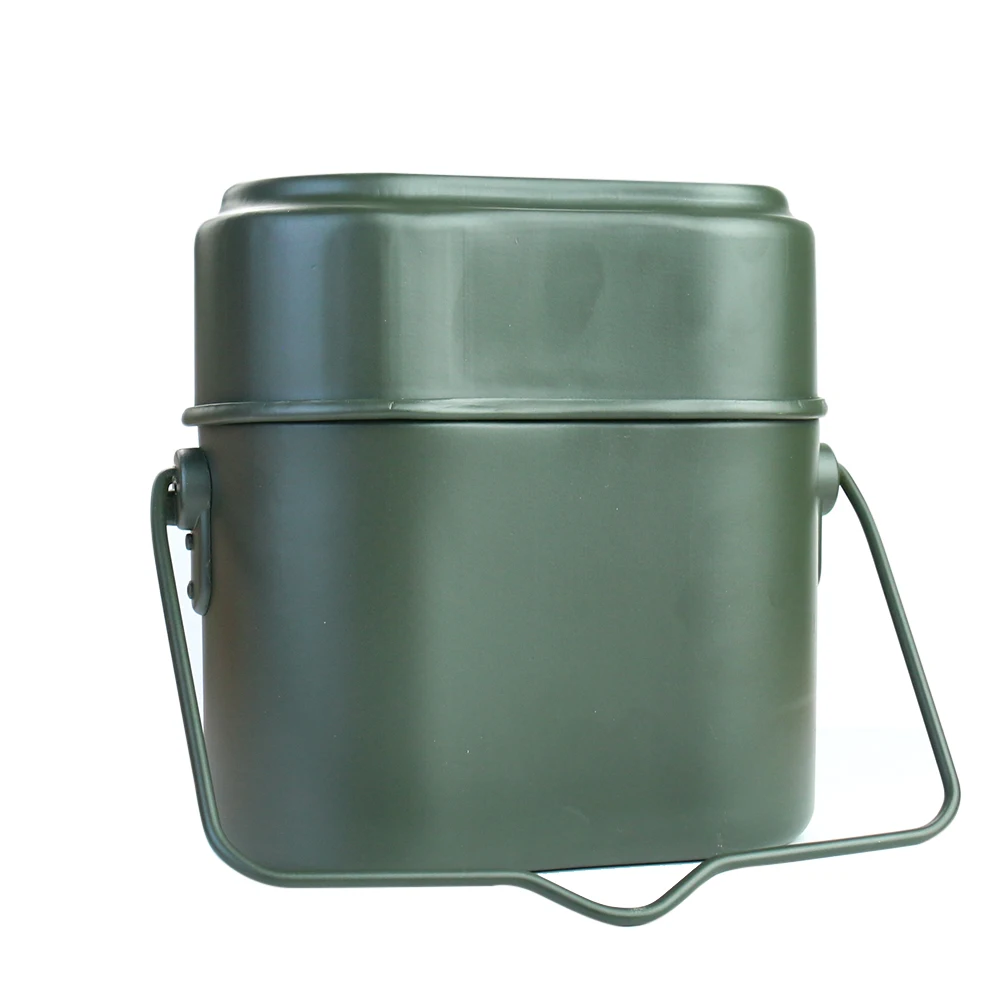 Portable Alloy Pot and Bowl Lu - огляд і ціна Camping Lightweight Cooking Pot