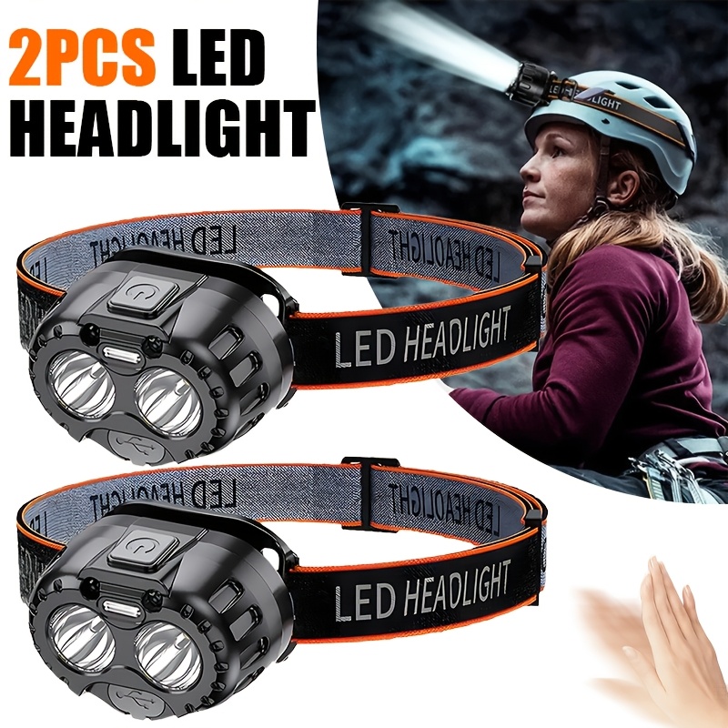 Powerful LED Induction Headlam - огляд і ціна Camping Cooking Fish